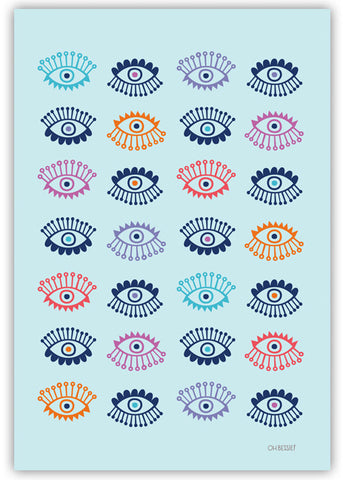 Lotso Eyeballs Wall Print
