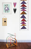 Tipping Triangles Growth Chart Purples