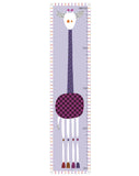 Giraffe Growth Chart Purples