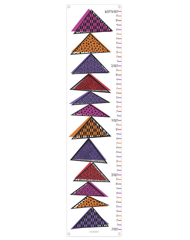 Tipping Triangles Growth Chart Purples