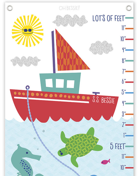 Under the Sea Growth Chart