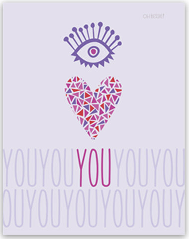 Eye Heart You Wall Print