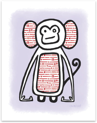 Monkey Print • 3 Colorways