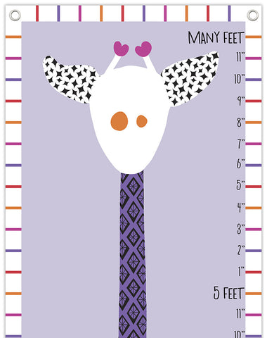 Tipping Triangles Growth Chart Purples